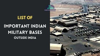 List of Important Indian Military Bases Outside India