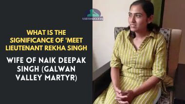 Meet Lieutenant Rekha Singh – Wife of Naik Deepak Singh (Galwan Valley Martyr)