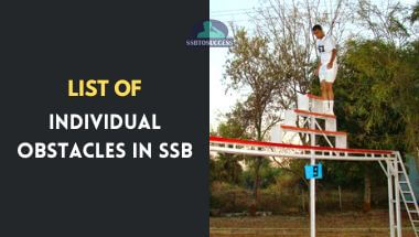 List of Individual Obstacles in SSB Interview (GTO)