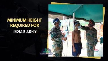 Minimum Height Required For Indian Army