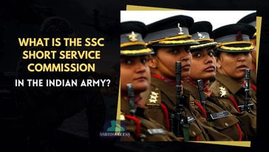 What is the SSC Short Service Commission in the Indian Army?
