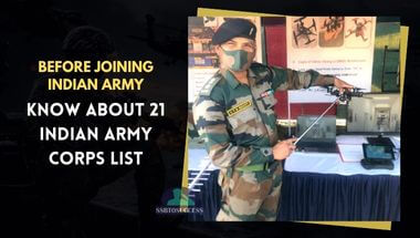 Know About 21 Indian Army Corps List Before Joining Indian Army