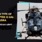 Which Type Of Helicopter Is HAL Rudra In The Indian Army?